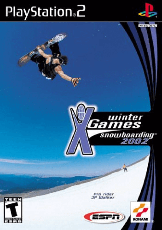 ESPN Winter Games Snowboarding 2002 box art for Playstation 2